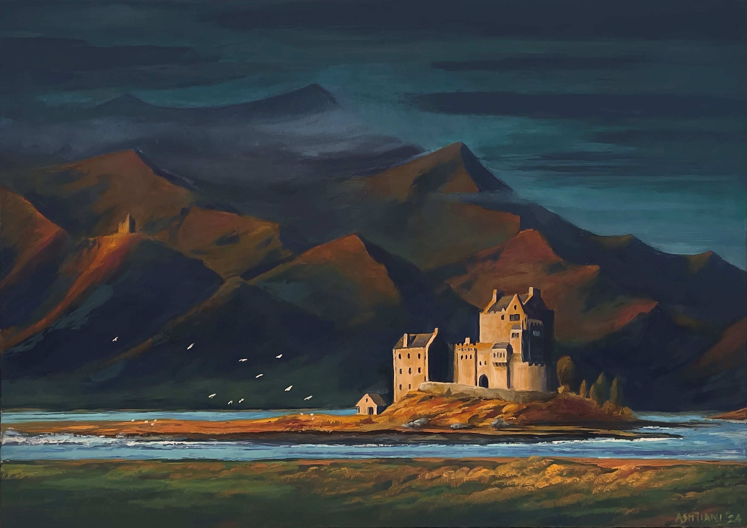 "Eilean Donan Castle" £600 (Framed)